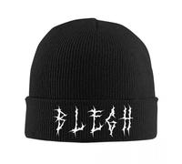 ZGGUOJU Autumn and Winter Unisex hat Blegh Heavy Metal Funny Metalcore core Metal Metalhead Warm Knitted Cap Hip Hop Bonnet Hat Winter Beanies Hat