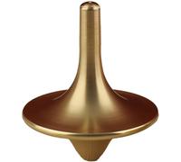 Zghhc 1pc Solid Brass Spinning Party Game Favor Spin Spinner Gift for Friend Antistress Decompression Toy