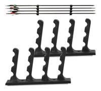 Zghhc 2pcs Bow Arrow Wall Hanger Archery Arrow Holder Wall Mount Storage Bracket Arrows Display Rack Hanger Brackets