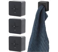 Zghhc 4 Pcs Tea Towel Holders Self Adhesive Kitchen Towel Holder Wall Mounted Dish Towel Hook Hand Towel Rack Hanger for Kitchen Bathroom