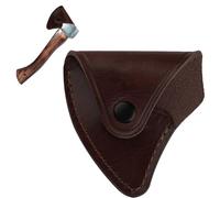 Zghhc Axe Cover 1pc Axe Protective Case Thick Leather Axe Sheath Outdoor Axe Blade Cover Sheath Head Holster Hatchet Protector