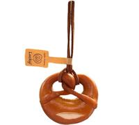 Zghhc Bagel Alkaline Bread Pendant Rope Cute Pretzel Key Chain Decoration Keyring Croissant Bag Accessory Rearview Mirror Pendant