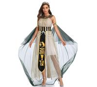 Zghhc Halloween Costumes Ancient Egypt King Empress Costume Egyptian Pharaoh Cleopatra Queen Costume Halloween Party Cosplay Couple Costume