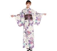 Zghhc Japanese Traditional Yukata Women Kimono Haori Japanese Robe Geisha Yukata Summer Photography Cosplay Costume Japanese Kimono for Ladies