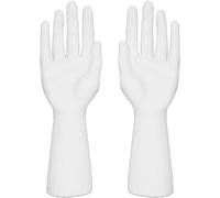 Zghhc Male Hand Model Black Display Stand Rack Glove Display Rack Mannequin Right Hands Jewelry Display Holder for Rings Bracelet Watch Home Selling