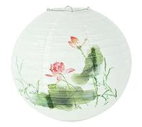 Zghhc Round Paper Lantern Lamp Shade 30cm Paper Lampshade Decor Chinese Style Hanging Lights Shade for Restaurant Home