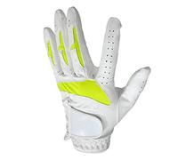 ZGHNASHUN Golf Glove Womens Left Right Hand Golf Glove Professional Breathable Microfiber PU Leather Single(Left Hand Size 18)