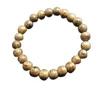 ZGHQHCDRH, 1 Pc Yoga 108 Beads Bracelet Natural Sandalwood Buddhist Buddha Wood Prayer Beaded OM Bracelet Necklace Rosary-brown