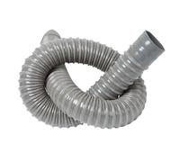 ZGHQHCDRH 1 Pcs Flexible Grey Thickened PVC Corrugated Drainage Hose,32-50mm for Dishwashers, Washing Machines, Bathrooms, Wastewater Treatment- Length 1.5m(40mm)