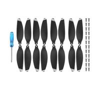 ZGHQHCDRH 16Pcs 4726F Low Noise Propellers for DJI Mini 4K/Mavic Mini 2 Drone Mini Portable Colorful Light Weight Propellers for Mini 2(Silver Edge)