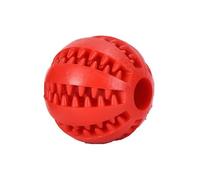 ZGHQHCDRH 3 Golden Retriever Pet Toys: Treat Release Ball, Teething plaything, Dependable Chewing plaything, Cleaning and Educational Pet plaything(Red,L)