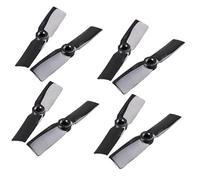 ZGHQHCDRH 8pcs 3x3 Propeller 3030 CW CCW for DIY mini race drones H150 HX150 QAV130/180 Mini Quadcopter (4pair)(4 pair black)