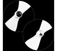 ZGHQHCDRH 8pcs 9450 Propeller for Phantom 2 3 Drone Self-Locking Props Replacement Blade Spare Parts Wing Fan CW CCW Accessory(Black)