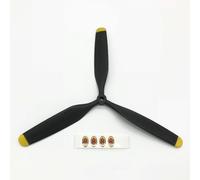 ZGHQHCDRH 9.5X7 3 Blades Propeller for Freewing Flight Line B24 B-24 Liberator RC Toy Plane(Reverse)