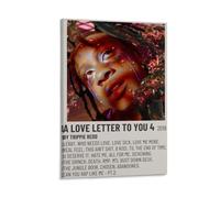 ZGHQHCDRH A Love Letter to You Trippie ReddModern Wall Art Poster Textured Canvas Print for Living Room A Striking Centerpiece for Your Home Office DecorFrame-style20x30inch(50x75cm)