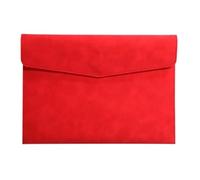 ZGHQHCDRH A4 Leather File Folder Package Business Document Organizer Simple Briefcase Data Contract Bill Bag School Office Supplies