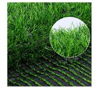 ZGHQHCDRH Artificial Grass Turf Mat Indoor/Outdoor Rug Premium 20mm Pile Height Synthetic Faux Turf Carpet Decorative 2x1m Size