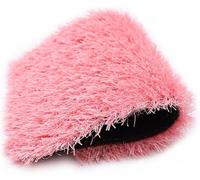 ZGHQHCDRH Artificial Grass Turf Playgrounds Garden Wedding Rug Purple Pink 59.10X78.80in