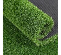 ZGHQHCDRH Artificial Grass Turf Rug 2cm Thick Synthetic Grass Mat for Patio Garden Lawn Realistic and Durable Perfect for Backyard Landscape 2x4m Size for Outdoor Use