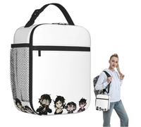 ZGHQHCDRH Ashley and Andrew The Coffin of Andy and Leyley Insulated Lunch Bag for Women Kids Portable Food Boxes Thermal Lunch Box Tote