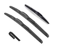 ZGHQHCDRH Automotive Wiper Blades,Car Windscreen Wipers,for Suzuki Swift 3rd A2L 2017-2022,Silent Glide Wiper Blades,Car Wiper Blade Refills,Car Accessories,A-LHD Front Rear