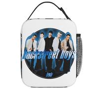 ZGHQHCDRH Backstreet Boys Circle Millennium Lunch Bag Fashion Lunch Box for Women Beach Portable Cooler Bag Designer Tote Food Bags
