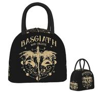 ZGHQHCDRH Basgiath War College 20 Fourth Wing Lunch Bags Insulated Bento Box Lunch TotePicnic Bags Thermal Bag for Woman Kids Office