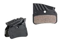 ZGHQHCDRH Bicycle Disc Brake Pad Semi-metal Resin Brakes PadsBike For Shimano L05A K05S H03A H04C N03A N04C D03S NUTT(BP-01S 1 Pair)