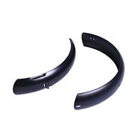 ZGHQHCDRH bicycle mudguard, Bar set mountain bike mudguards adjustable portable electric bike fender aluminum alloy fender wings