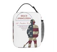 ZGHQHCDRH Bruce Springsteen Concert Tour 2025 Thermal Insulated Lunch Bag for Travel Portable Food Bag Men Women Thermal Cooler Lunch Box