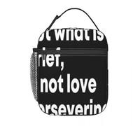 ZGHQHCDRH But What is Grief If Not Love Persevering Life Love Quotes Typography One Lunchbag