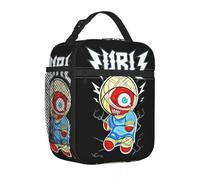 ZGHQHCDRH Captain Curly Mouthwashing Insulated Lunch Bags Food Container Portable Cooler Thermal Lunch Boxes for School Office