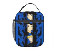 ZGHQHCDRH Captain Tsubasa Thermal Insulated Lunch Bags for Work Portable Bento Box Cooler Thermal Lunch Boxes