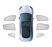 ZGHQHCDRH Car Full Window Shades,Car Side Window Shades,for Skoda Kamiq 2018-2025,Car Heat and UV Protection Sun Shade,Privacy Divider Curtains,C