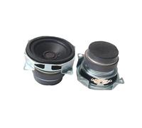ZGHQHCDRH Car Speaker Tweeters 2pcs/Lot 53mm 2 Inch 10W 4Ohm Full Frequency 2 Ear Corner Cloth Side Car Speaker Double Magnetic Auto BL