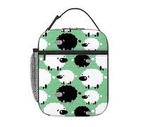 ZGHQHCDRH Cartoon Sheep Handheld Insulation Lunch Bag for Boy/Girls Best Gifts 3D Cartoon Portable Lunch Box Bag Picnic Bag