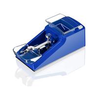 ZGHQHCDRH cigarette filling machine, 8MM Fully Automatic Cigarette Rolling Machine, Household High-Power Electric Tobacco Filling Machine, Gift for Men(Blue)