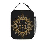 ZGHQHCDRH Clair Obscur Expedition 33 Insulated Lunch Bag Leakproof Meal Container Thermal Bag Tote Lunch Box College Outdoor Girl Boy