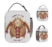 ZGHQHCDRH Clair Obscur Expedition 33 Lunch Bag for Men Character 2025 Graphic Lunch Box Casual Picnic Cooler Bag Convenient Tote Handbags
