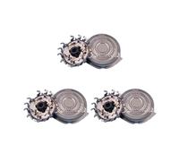 ZGHQHCDRH Compatible for Philips, Shaver HQ9 Replacement Head AT751 HQ8240 HQ8250 HQ9070 HQ9160 HQ9170 HQ9190 Shaver Heads Blades B(1set)