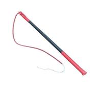 ZGHQHCDRH Cowhide whip dog training stick working dog hitting stick dog training artifact leather whip(Red)