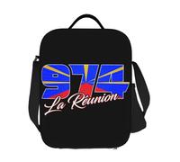 ZGHQHCDRH Custom 974 Reunion Island Maveli Mod Lunch Bag Men Women Cooler Thermal Insulated Lunch Boxes for Children School