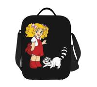 ZGHQHCDRH Custom Candy Candy Snow Capucin Classic Lunch Bag Men Women Thermal Cooler Insulated Lunch Box for Kids School Children