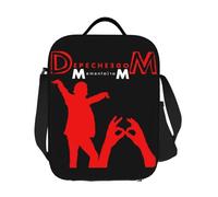 ZGHQHCDRH Custom Depeche Cool Mode Electronic Rock Insulated Lunch Bag for Women Thermal Cooler Bento Box Office Work School