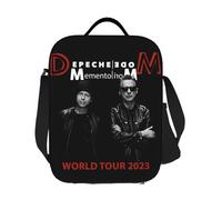 ZGHQHCDRH Custom Electronic Rock Band Depeche Cool Mode Insulated Lunch Tote Bag for Women Portable Thermal Cooler Food Lunch Box Outdoor
