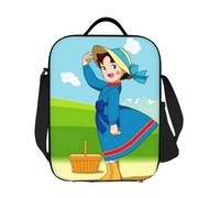 ZGHQHCDRH Custom Heidi is Happy to Insulated Lunch Bags for Women Heidi and Peter Portable Thermal Cooler Food Bento Box Camping Travel