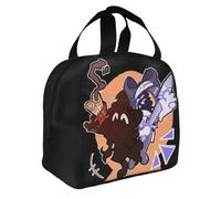 ZGHQHCDRH Cute Cartoon Murder Drones Insulated Lunch Bags Large Uzi Doorman Reusable Cooler Bag Tote Lunch Box Office Outdoor Food Handbag