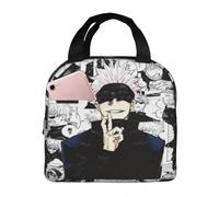 ZGHQHCDRH Dandys World Insulated Lunch Bag Cooler Bag Reusable Game Cute Cartoon High Capacity Tote Lunch Box Men Women School Outdoor