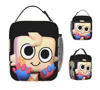 ZGHQHCDRH Dandys World Lunch Bag Goob Casual Lunch Box for Women Picnic Convenient Cooler Bag Waterproof Print Thermal Tote Handbags