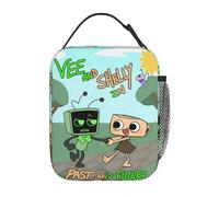 ZGHQHCDRH Dandys World Poster Insulated Lunch Bag Large Lunch Container Cooler Bag Lunch Box Tote Work Picnic Food Handbags